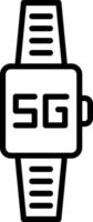 Smart Watch Icon Design Symbol vector