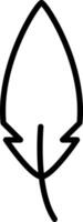 Feather Icon Design Symbol vector