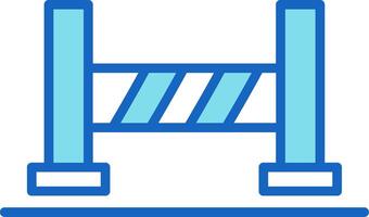 Barrier Icon Design Symbol vector