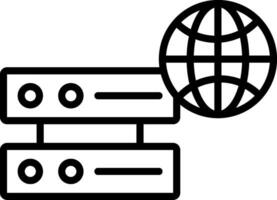 Web Hosting Icon Design Symbol vector