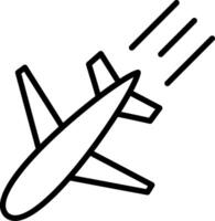 Plane Icon Design Symbol vector