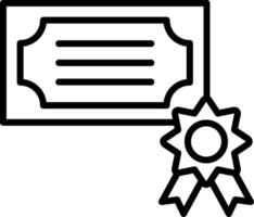 Diploma Icon Design Symbol vector