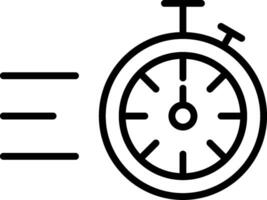 Fast Time Icon Design Symbol vector