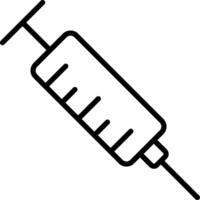 Injection Icon Design Symbol vector