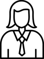 Hostess Icon Design Symbol vector