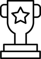 Trophy Icon Design Symbol vector