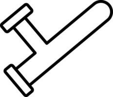 Baton Icon Design Symbol vector