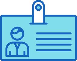Identification Card Icon Design Symbol vector