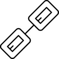 Chain Icon Design Symbol vector