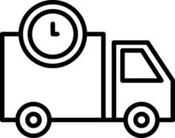 Delivery Time Icon Design Symbol vector