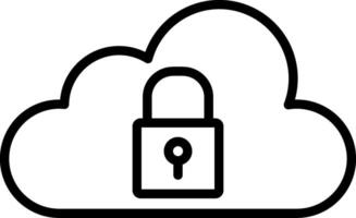 cloud Icon Design Symbol vector