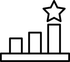 Rank Icon Design Symbol vector