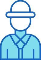 Worker Icon Design Symbol vector
