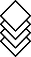 Layer Icon Design Symbol vector