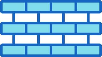 Brick Wall Icon Design Symbol vector