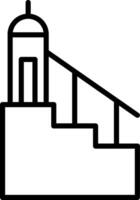 Minbar Icon Design Symbol vector