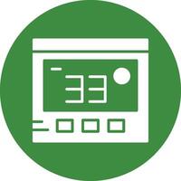Thermostat Icon Design vector