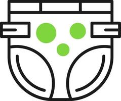 Diaper Icon Design vector