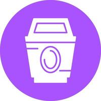 Recycling bin Icon Design vector
