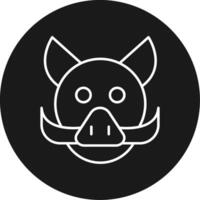 Boar Icon Design Symbol vector