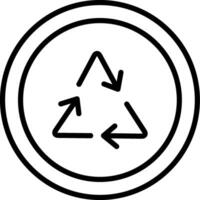 Recycle Symbol Icon Design Symbol vector