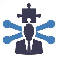 Resolve Issues and development icon concept vector