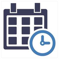 Schedule and appointment icon concept vector