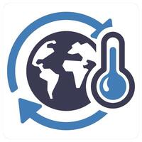 Climate Change and environment icon concept vector