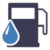 Gasoline and petrol icon concept vector