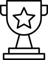 Trophy Icon Design Symbol vector