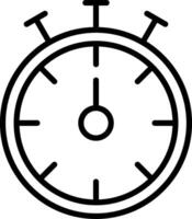 Chronometer Icon Design Symbol vector