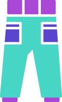 Trousers Icon Design Symbol vector