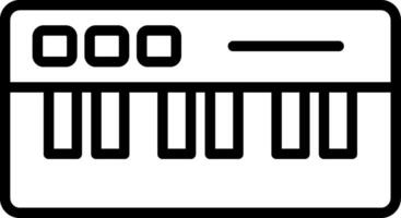 Synthesizer Icon Design Symbol vector