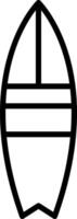 Surfboard Icon Design Symbol vector