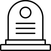 Grave Icon Design Symbol vector