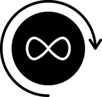 Infinite Icon Design Symbol vector