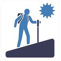 Adventure and travel icon concept vector