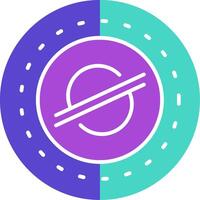 Steller Lumens Icon Design Symbol vector