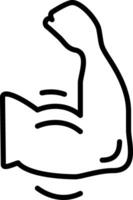 Arm Icon Design Symbol vector