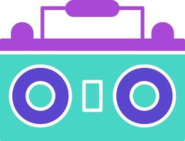 Tape Recorder Icon Design Symbol vector