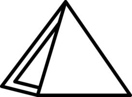 Pyramids Icon Design Symbol vector