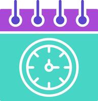 Deadline Icon Design Symbol vector
