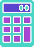 Calculator Icon Design Symbol vector