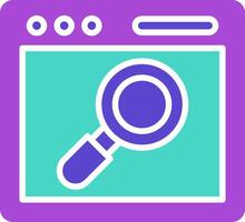Search Icon Design Symbol vector