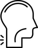 Neck Icon Design Symbol vector