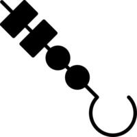 Skewer Icon Design Symbol vector