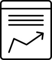 Report Icon Design Symbol vector