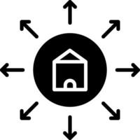 Home Icon Design Symbol vector