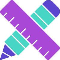 Ruler Icon Design Symbol vector