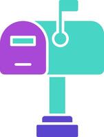 Mailbox Icon Design Symbol vector